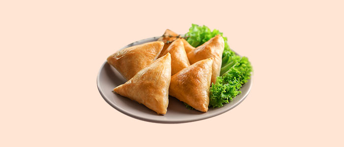 50 Pcs Veg Samosa 