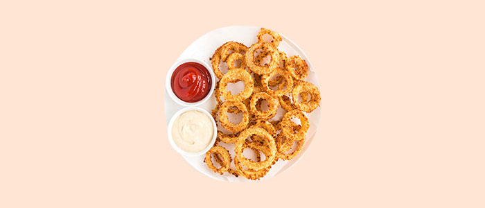 Tray Of Onion Rings 