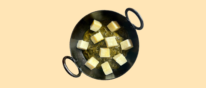 Palak Paneer  Main Dish 